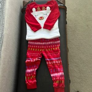 American Girl Doll Bitty Baby Toddler Girl Pajamas